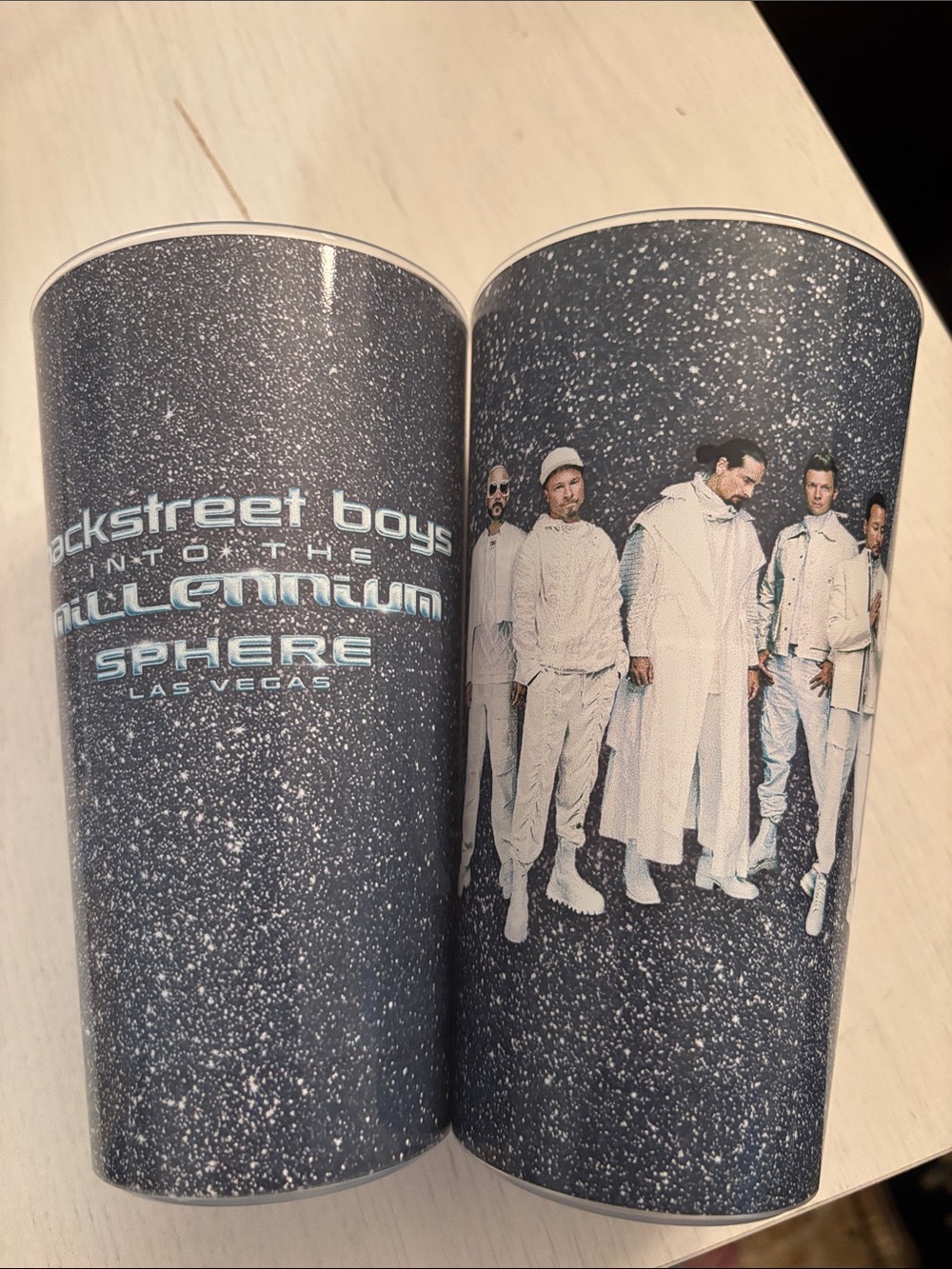Blackstreet Boys Millenium-sphere Las Vegas cups